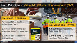 Lean Principle - Value Add vs. Non Value Add Thumbnail