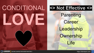 Conditional Love is Not Effective Thumbnail